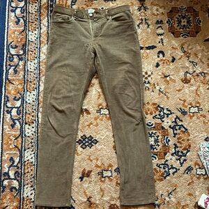 Flint & Tinder 365 Pant Slim Brown Corduroy 34/34